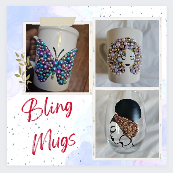 Other - Bling mugs for live show